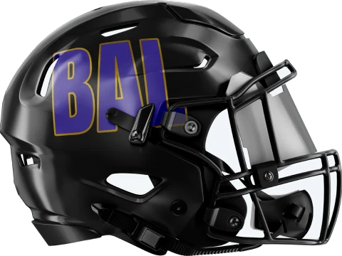 Baltimore Ravens helmet