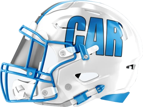 Carolina Panthers helmet