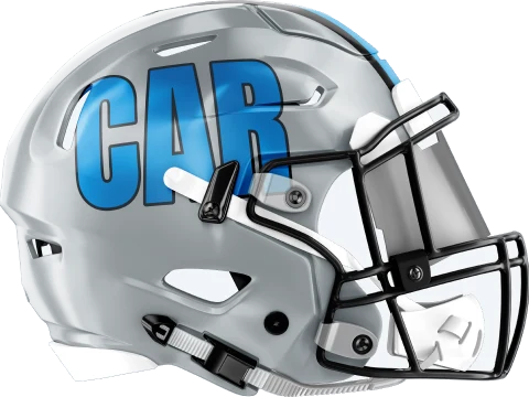 Carolina Panthers helmet