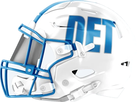 Detroit Lions helmet