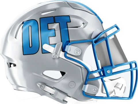 Detroit Lions helmet