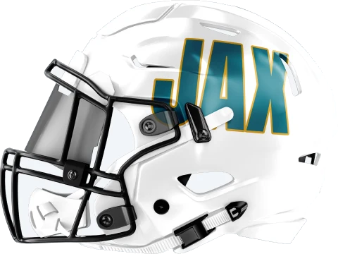 Jacksonville Jaguars helmet