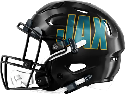 Jacksonville Jaguars helmet