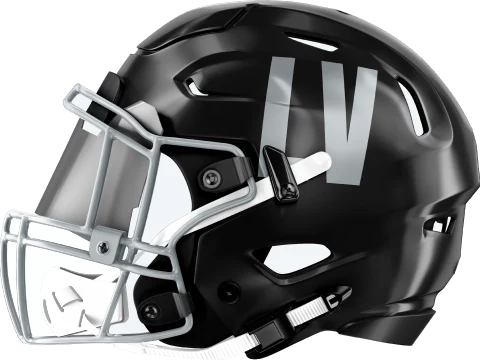 Las Vegas Raiders helmet