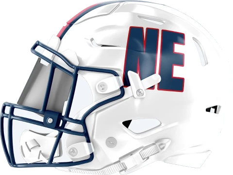 New England Patriots helmet