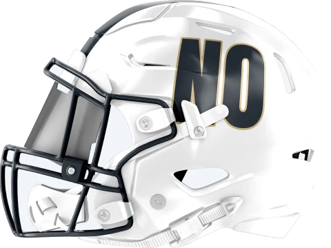 New Orleans Saints helmet