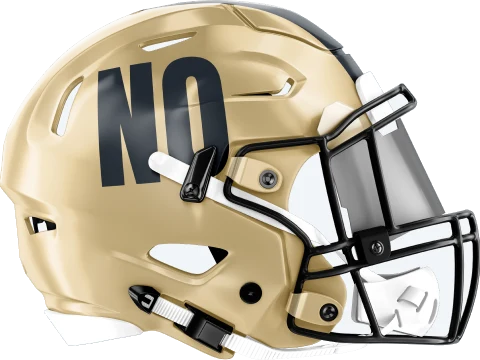 New Orleans Saints helmet