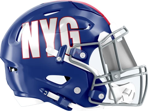 New York Giants helmet