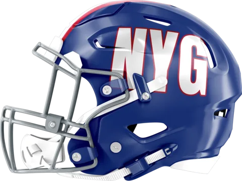 New York Giants helmet