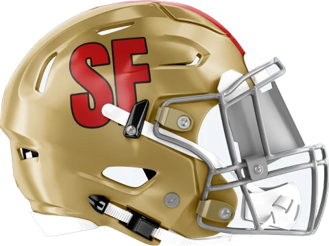 San Francisco 49ers helmet