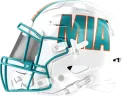 Dolphins helmet