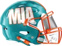 Miami Dolphins helmet